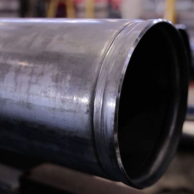 Seamless Welded Sch 40 Black Iron Steel Pipe Astm A53 / A106 Grb